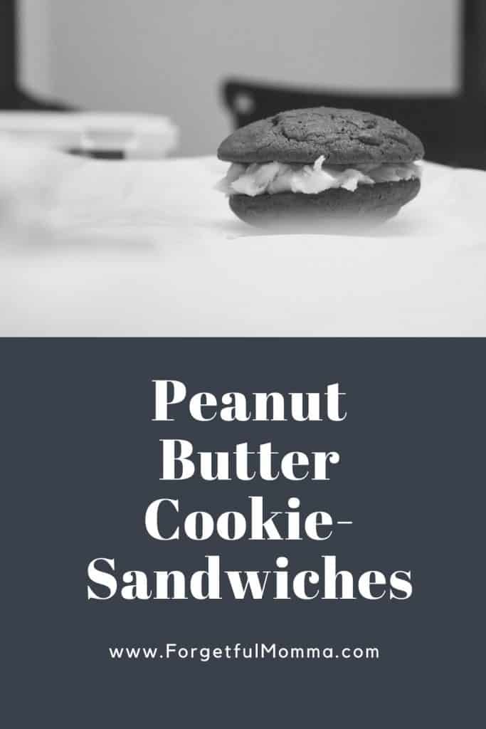 Peanut Butter Cookie-Sandwich