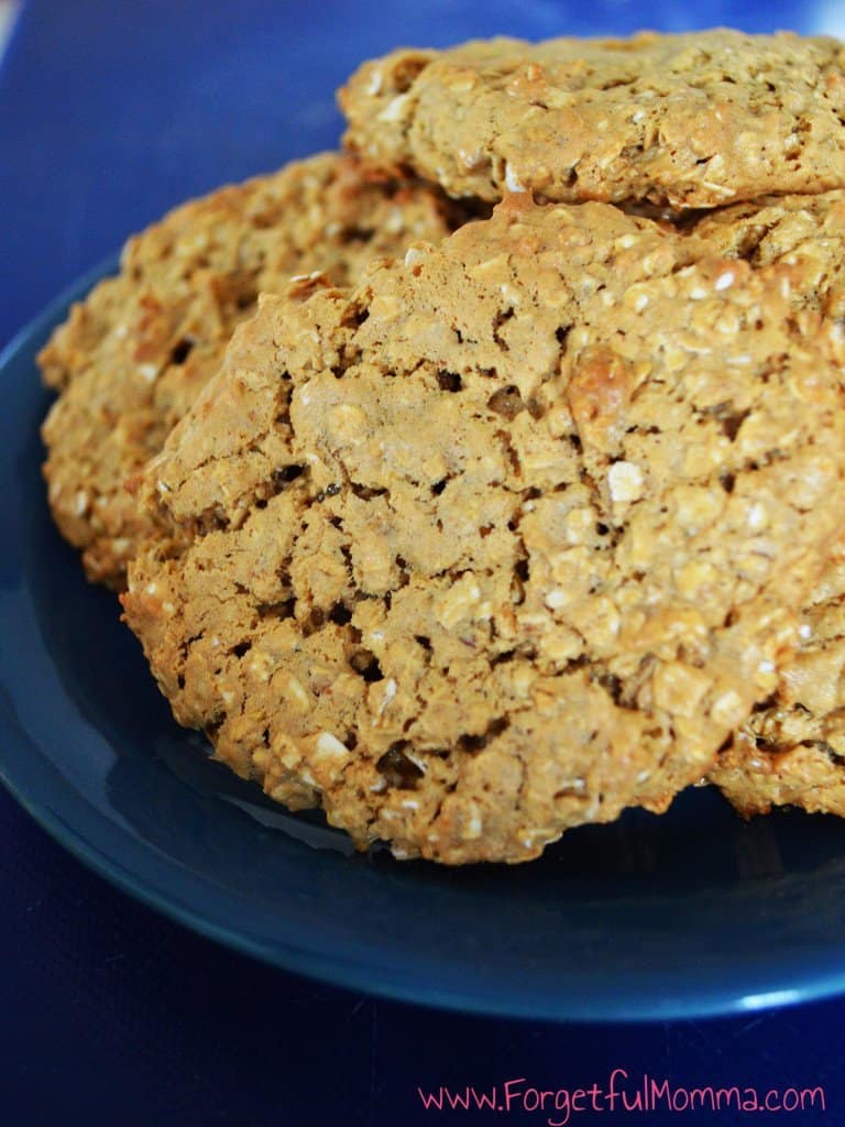 Peanut Butter & Oatmeal Cookies