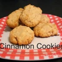 Baking Cinnamon Cookies