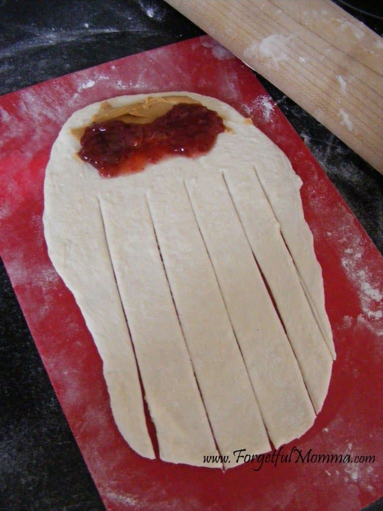 PB&J Rolls1 Peanut Butter and Jam Rolls
