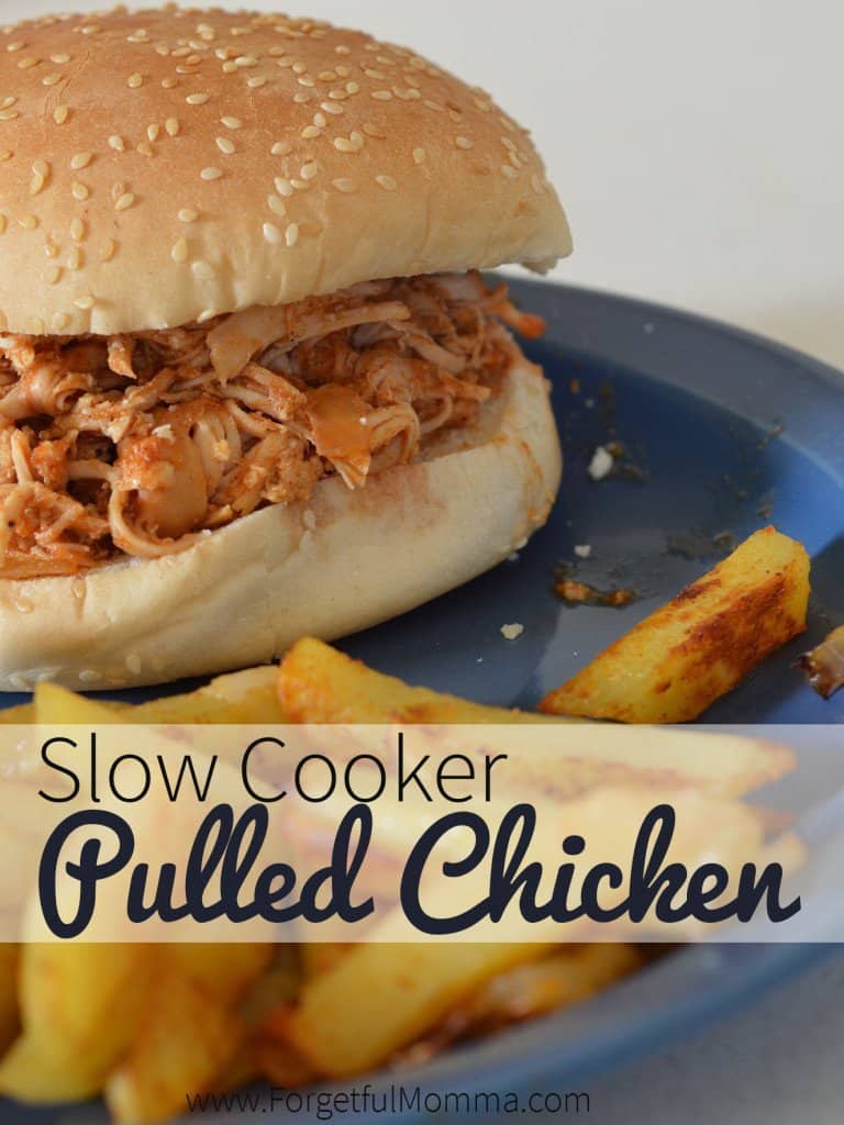 Pulled Chicken & Homemade BBQ Sauce