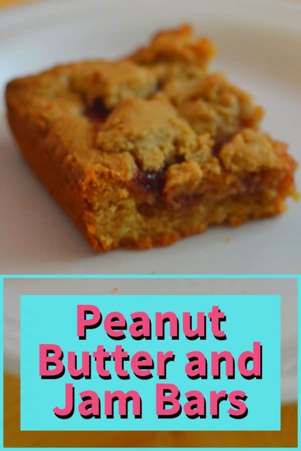 Easy Peanut Butter and Jam Bars Momma