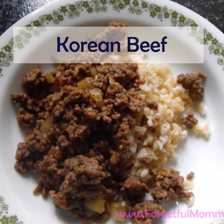 Korean Beef and Rice Momma