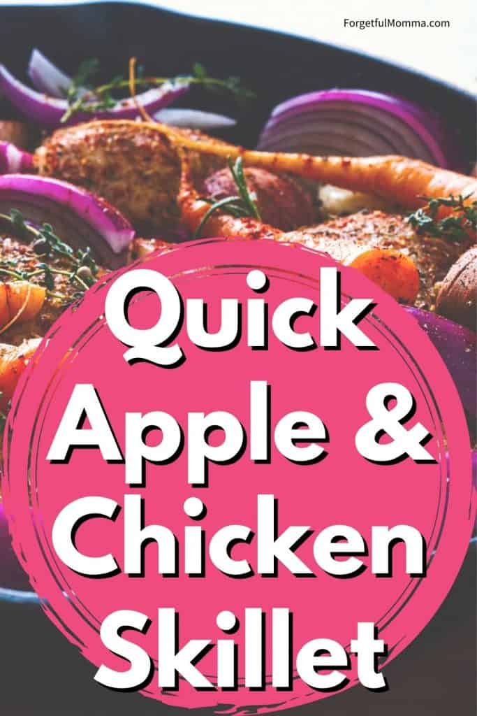 Quick Apple & Chicken Skillet