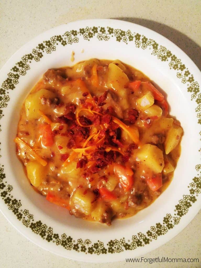 Bacon Cheeseburger Soup