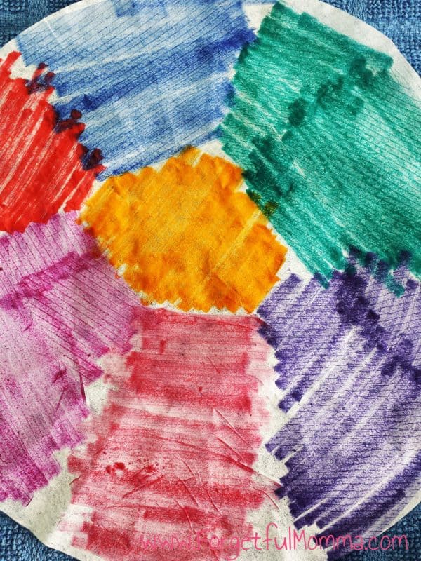 Easy Coffee Filter Sun Catcher Craft Momma