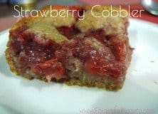 Strawberry Cobbler
