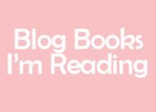 Blog Books I'm Reading