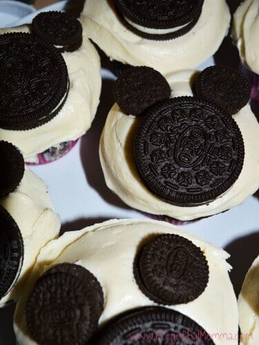 Minnie Mickey Mouse Cupcakes