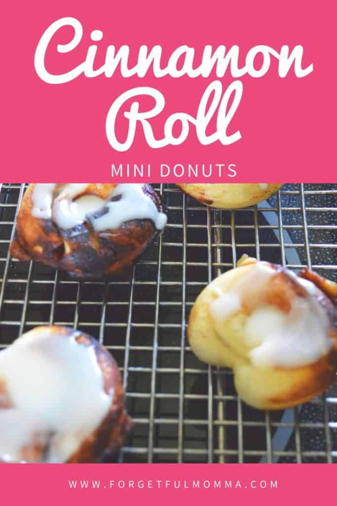 Irresistible Cinnamon Roll Mini Donuts A Simple Recipe