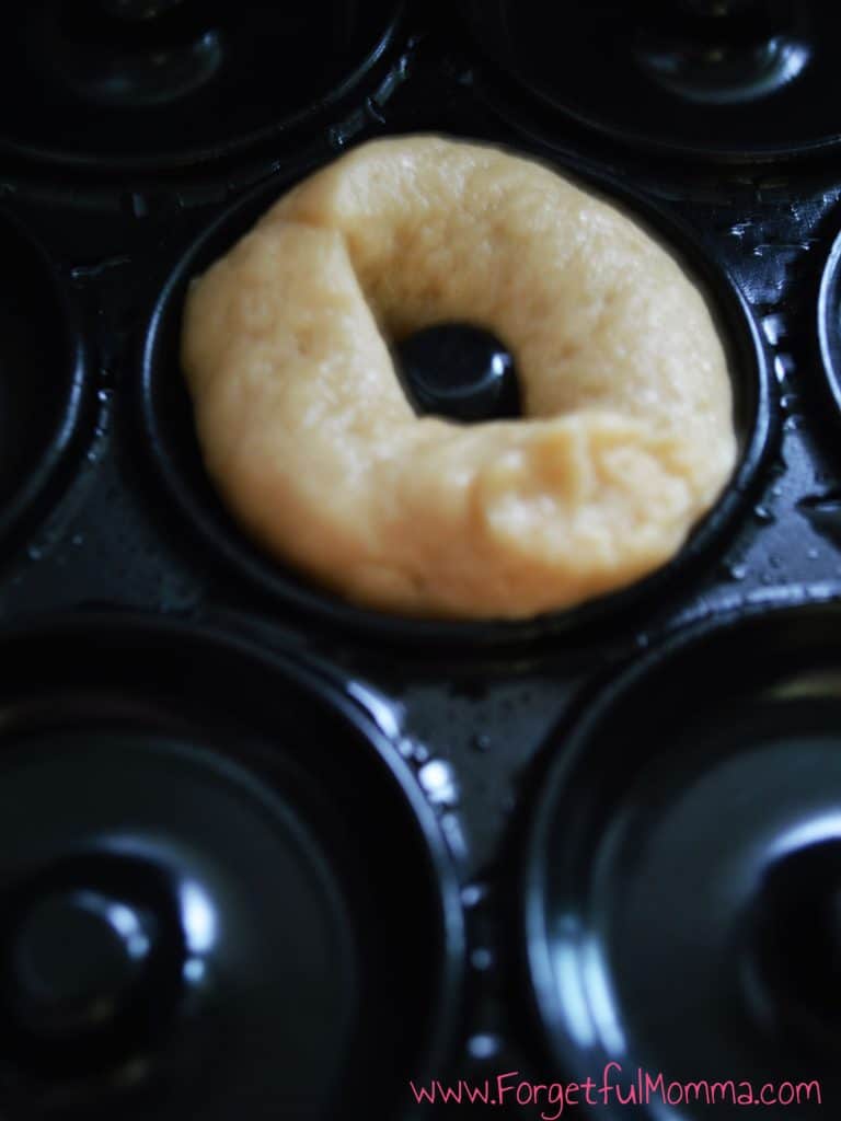 Peanut butter mini donut