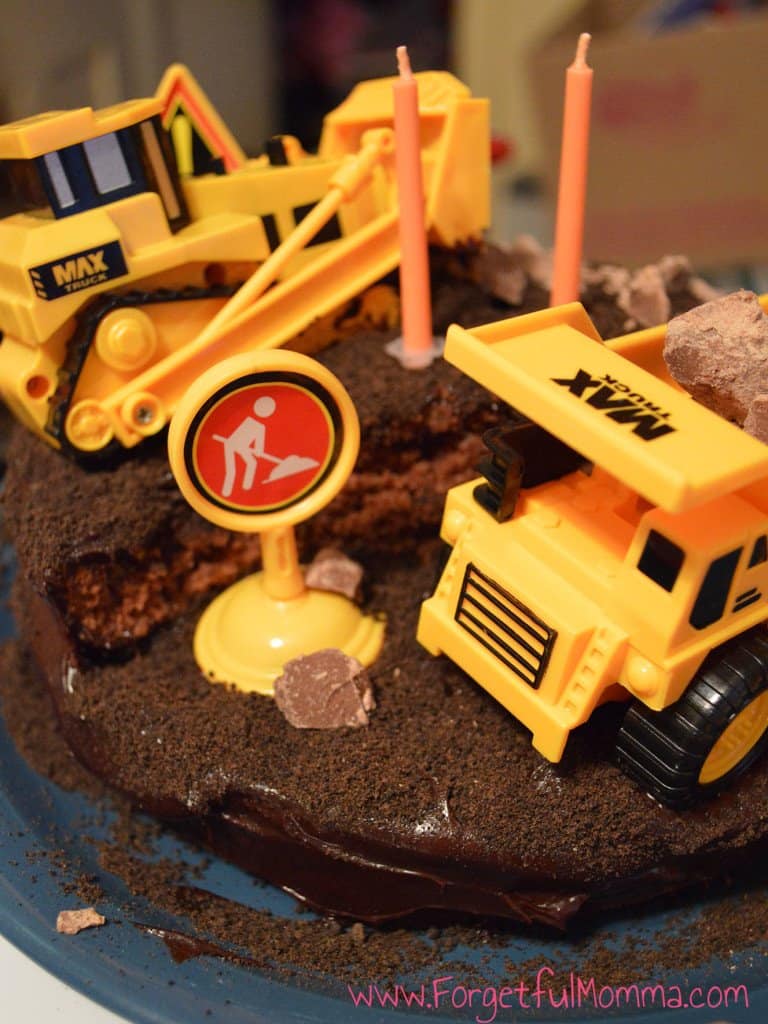 Truck Birthday Cake