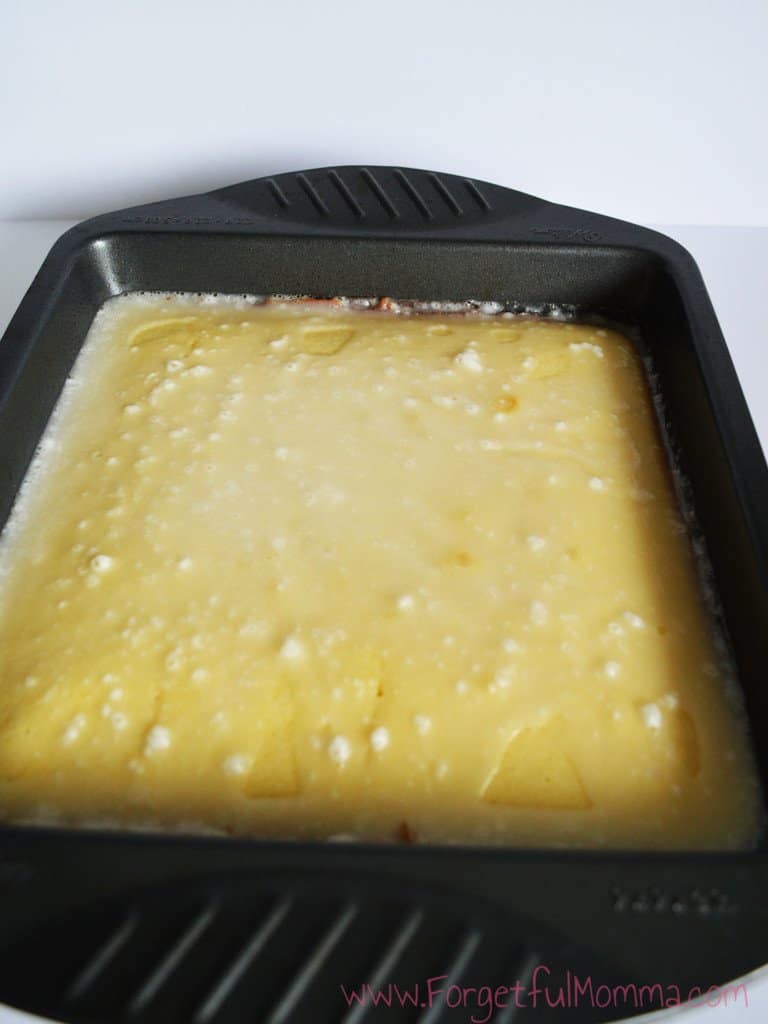 Lemon Brownies with Lemon Glaze