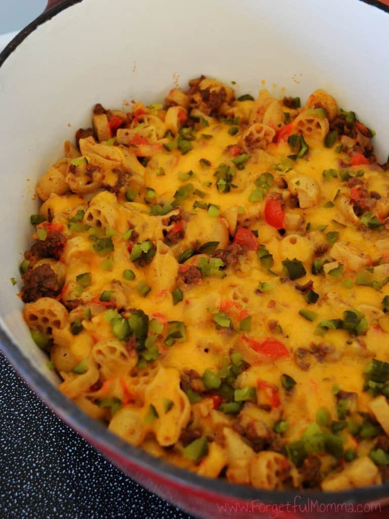 Almost ready Cheeseburger Casserole