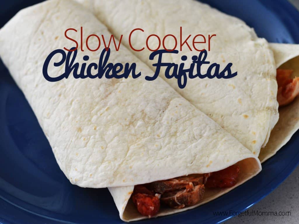 Slow Cooker Chicken Fajitas