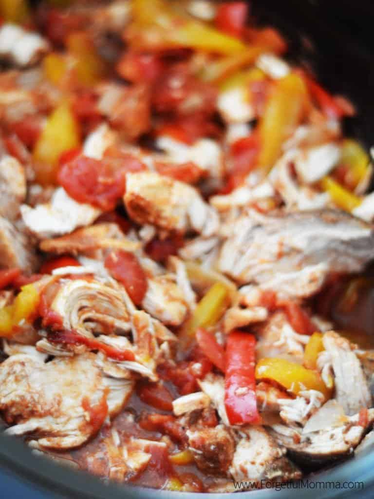 Slow Cooker Chicken Fajitas