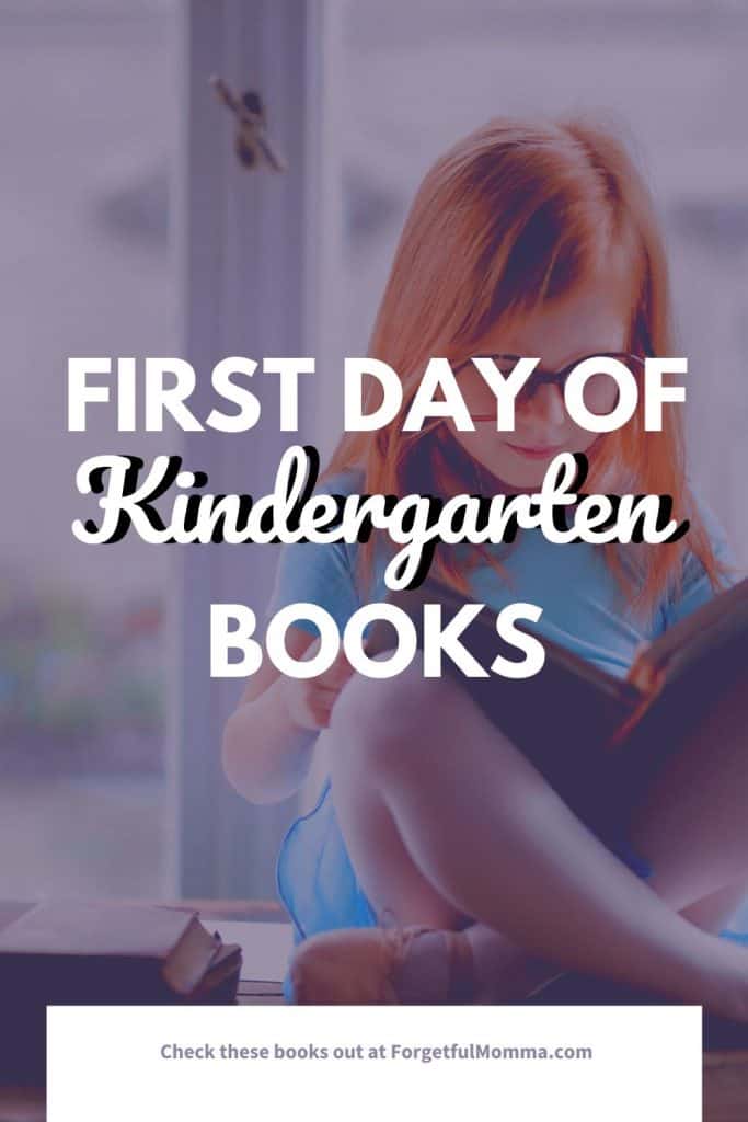 First Day of Kindergarten Books - child reading