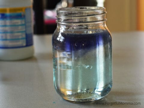 Disappearing Color Science Experiment for Kids