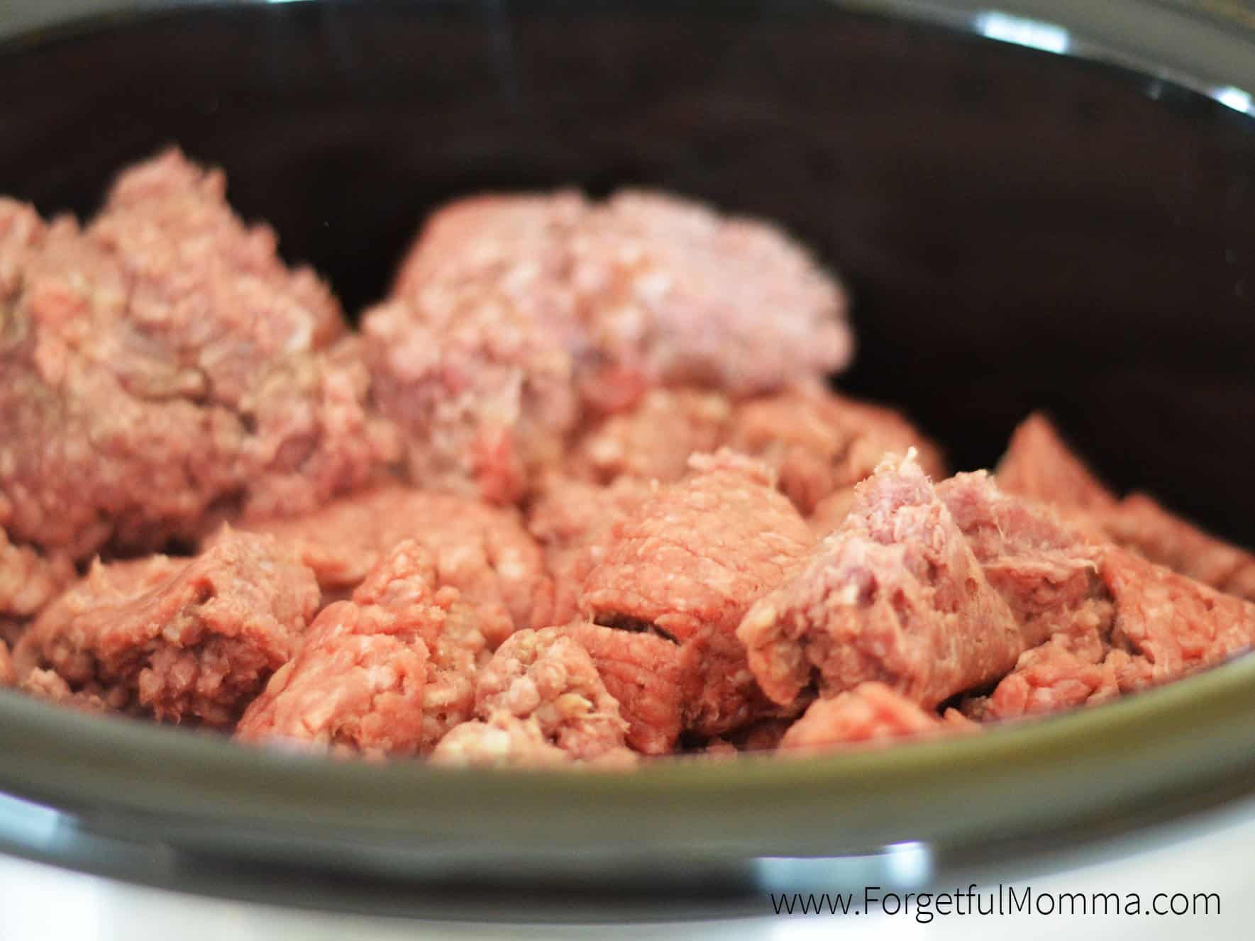 Browning Ground Beef in Your Slow Cooker