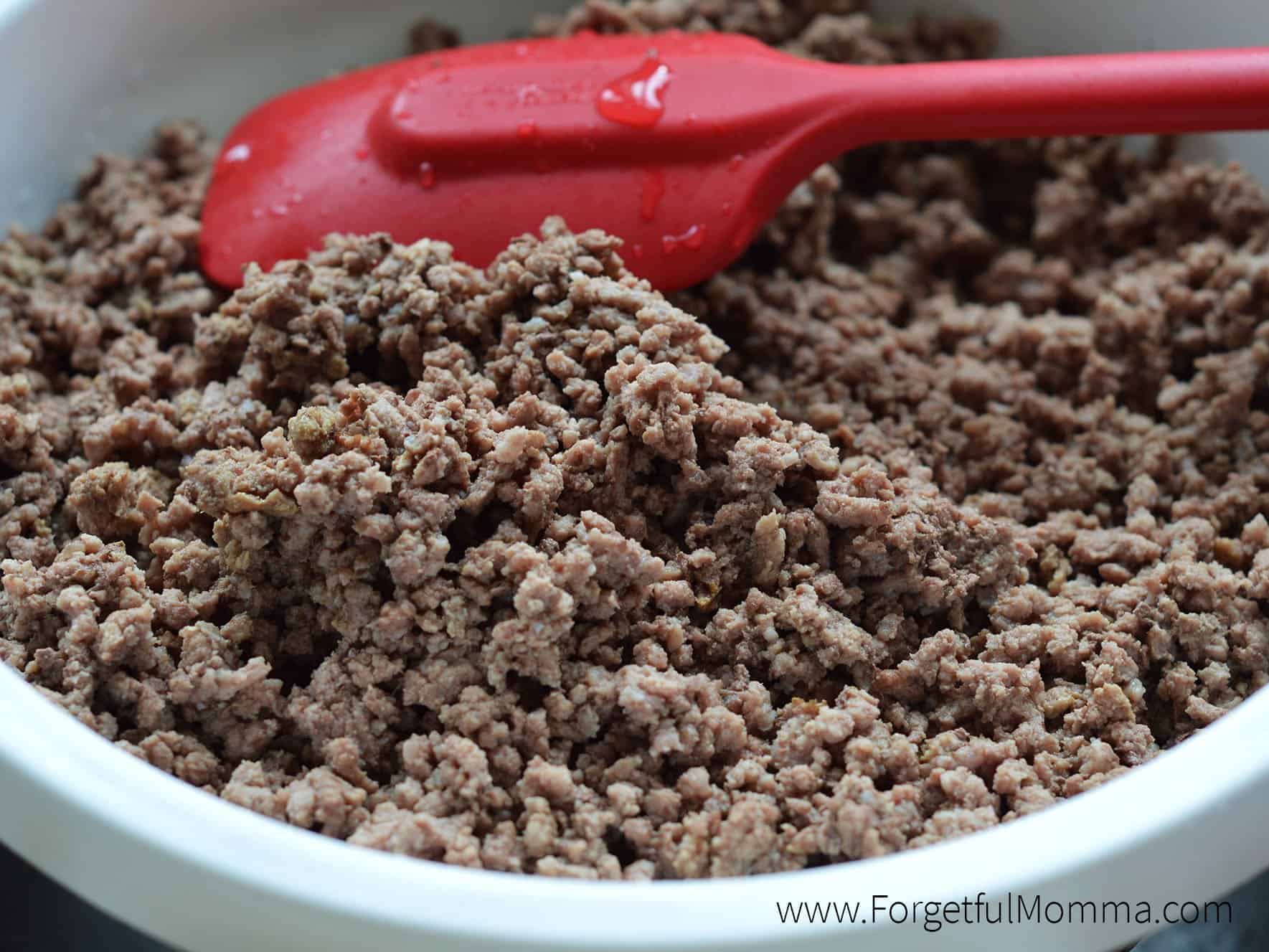 Browning Ground Beef in Your Slow Cooker - Forgetful Momma