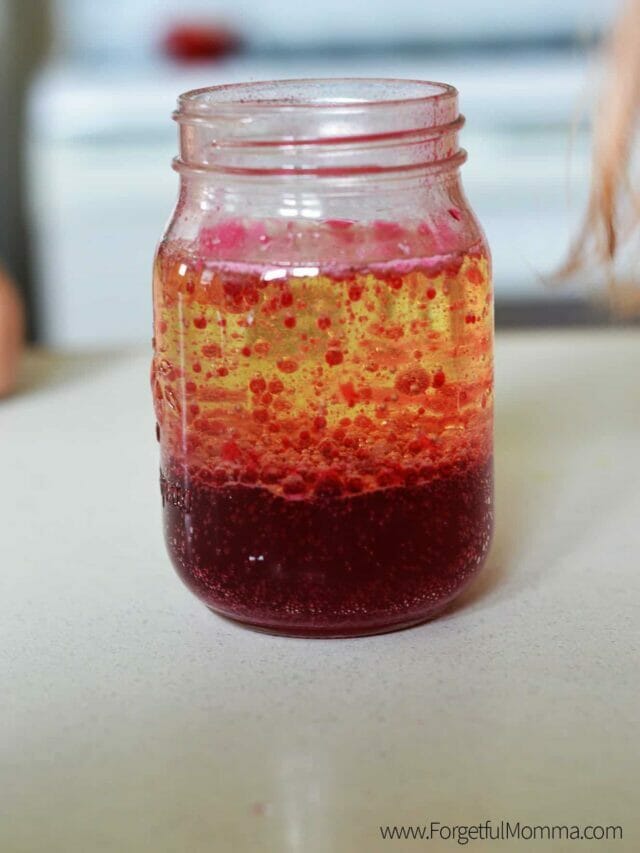 Homemade Lava Lamp for your Kids