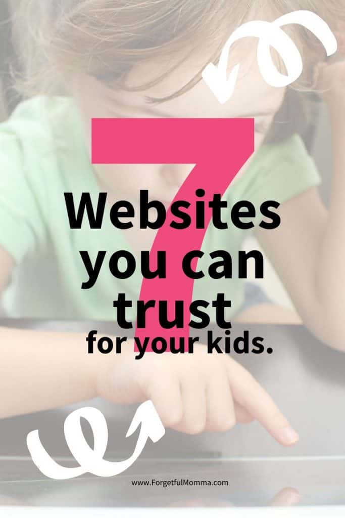 More and more kids are online these days, and letting your kids be online can be a scary thing, one little click and who knows what your kids are going to see.  I have found 7 free websites you can trust for your kids being on.  https://www.forgetfulmomma.com/2016/12/12/8-free-websites-kids/