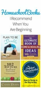 Homeschool Books I Recommend for Beginning