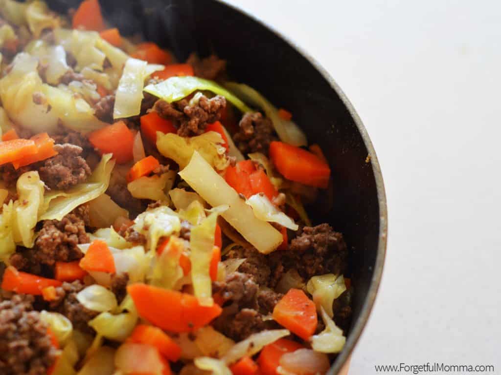 Cooking in the skillet