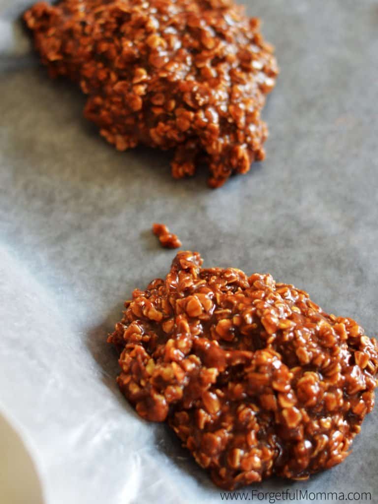 No Bake Oatmeal Peanut Butter Cookies