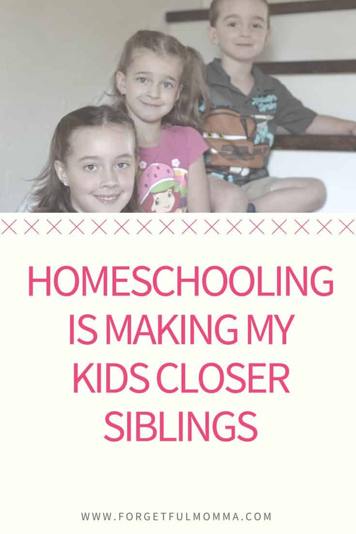 Homeschooling is Making My Kids Closer Siblings