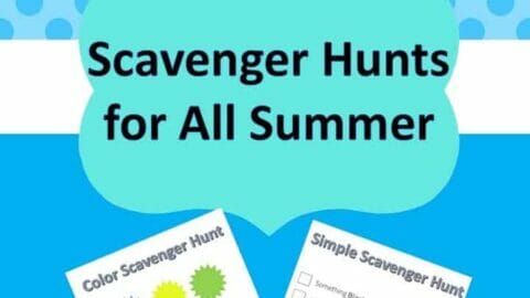 Scavenger Hunts for All Summer Long