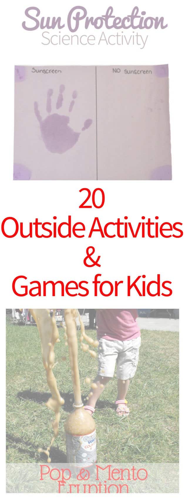 20 Outside Activities & Games for Kids