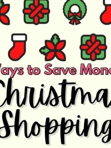 10+ Ways to Save Money for Christmas Shopping-sm