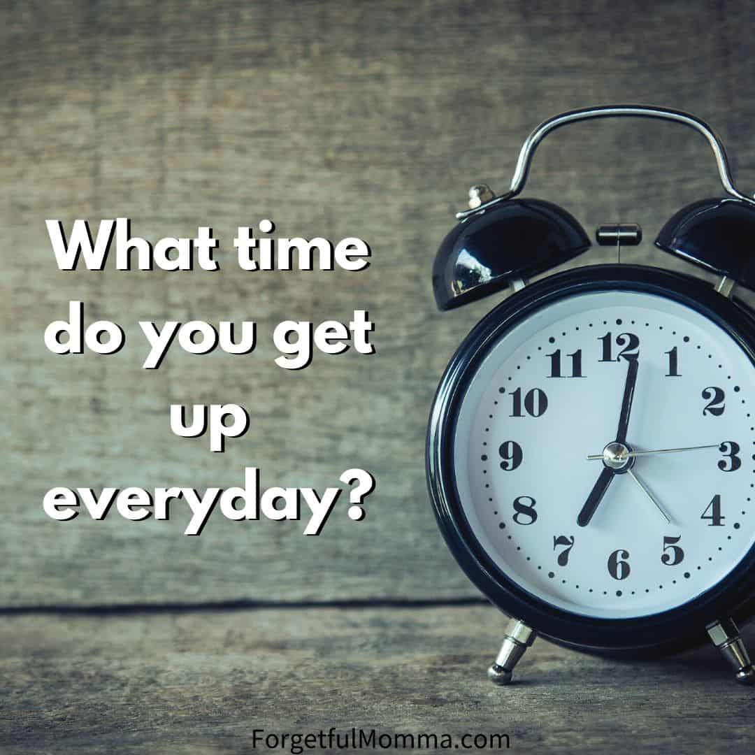 Homeschool morning routine