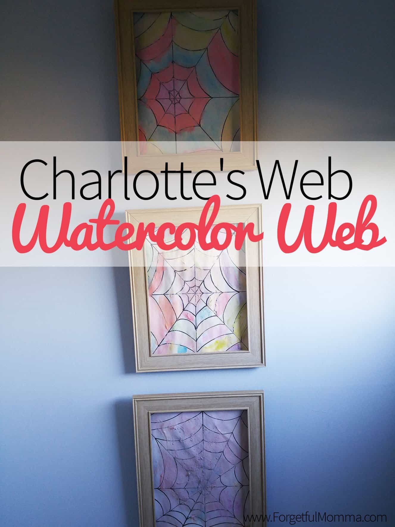 Charlotte's Web - Watercolor Web