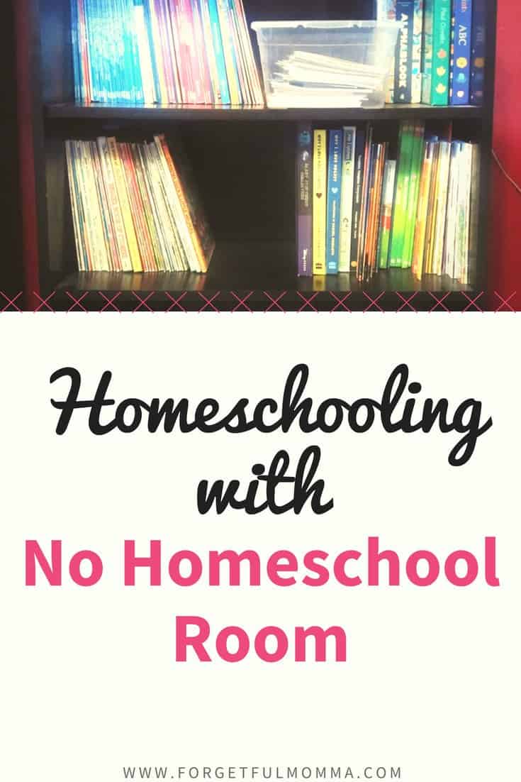 Homeschooling When There’s No Homeschool Room