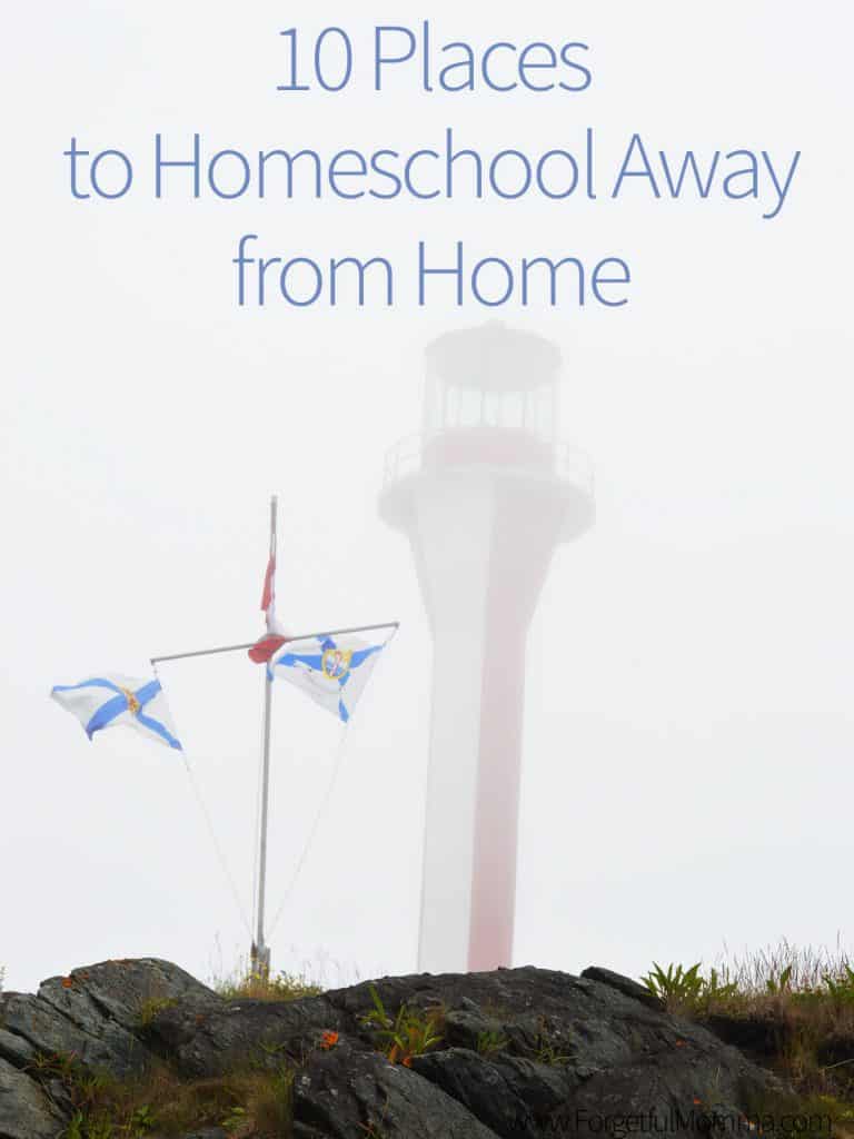 10 Places to Homeschool Away from Home
