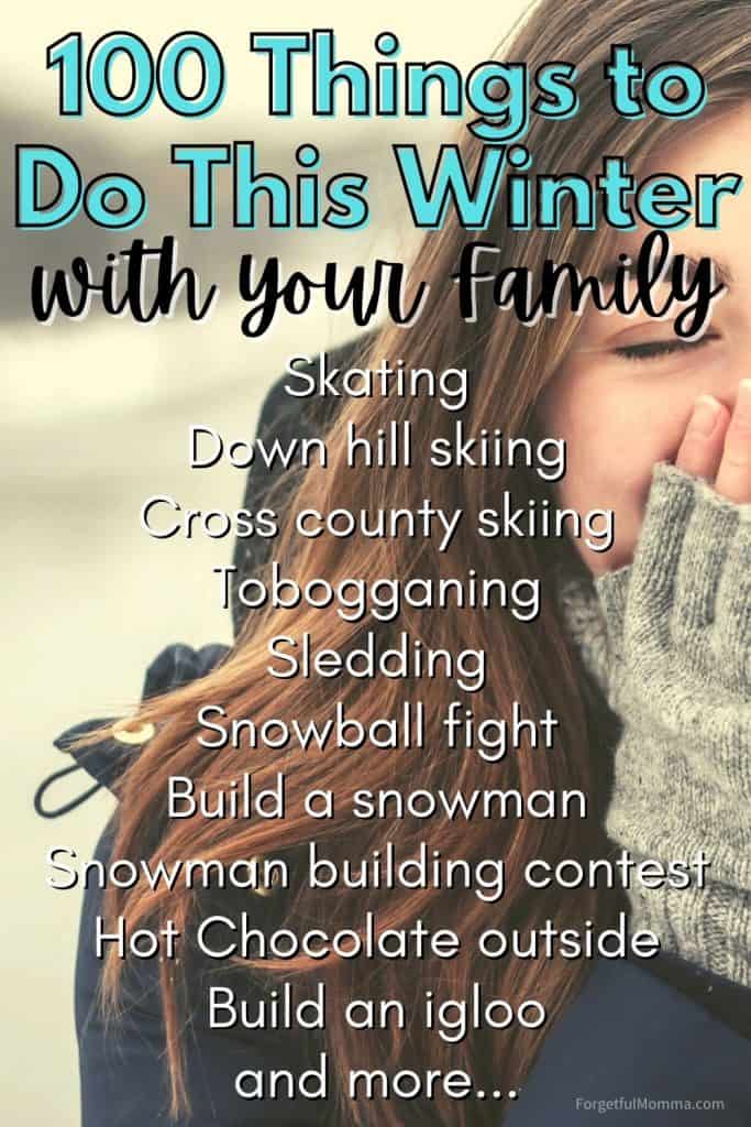 100 Things to Do This Winter with Your Family