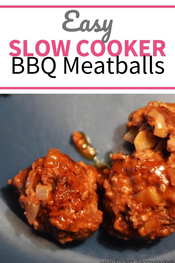 Easy Slow Cooker BBQ Meatballs