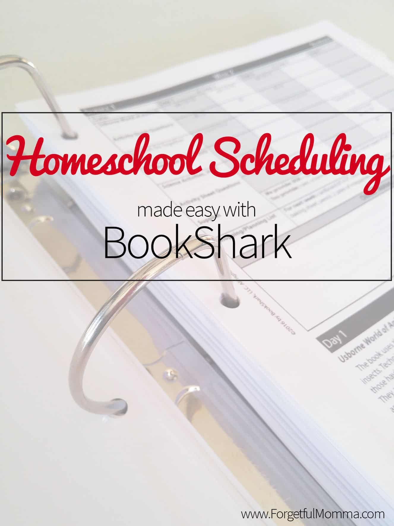 Homeschool Scheduling made easy with BookShark