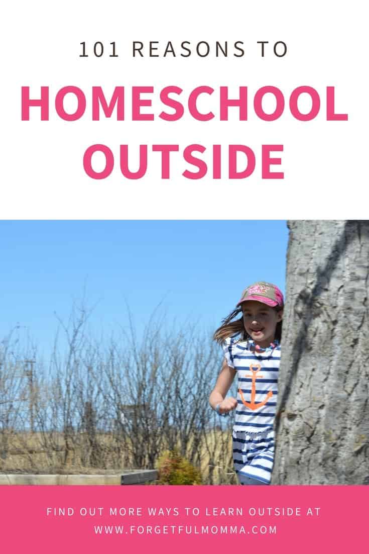 101 Reasons to Homeschool Outside