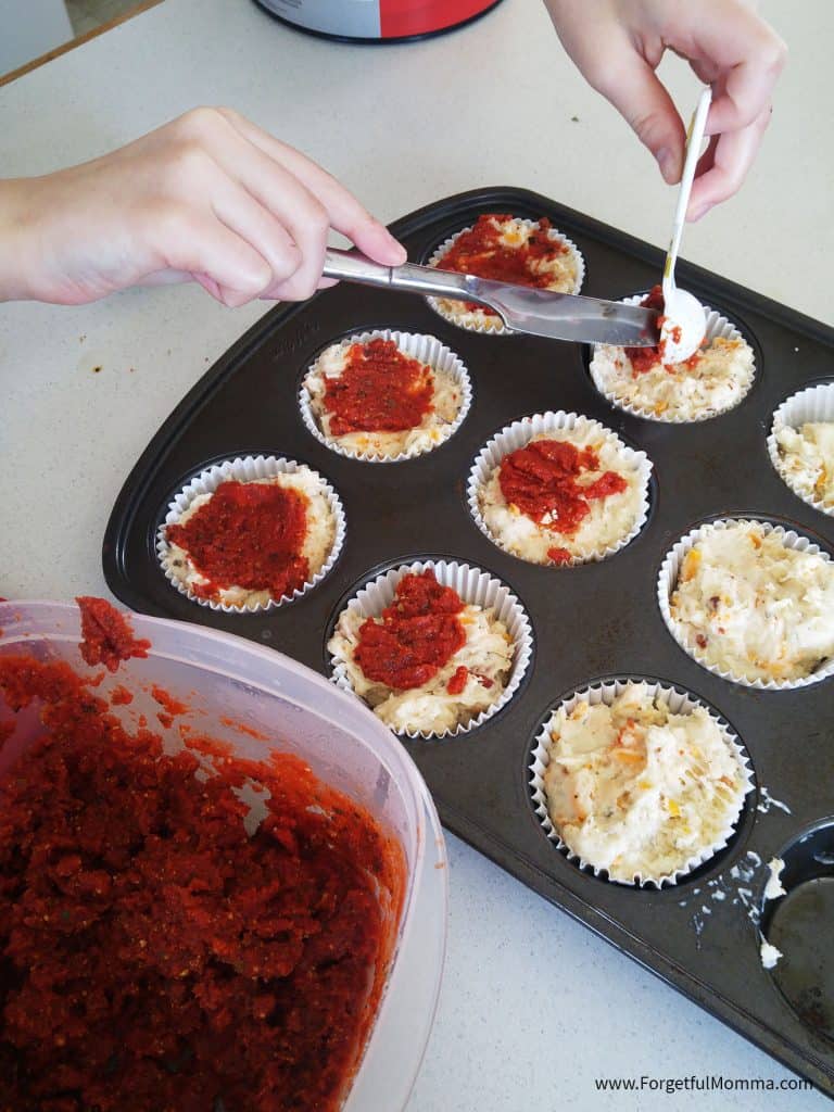Pizza Muffins - Kids Lunch Time Favorite