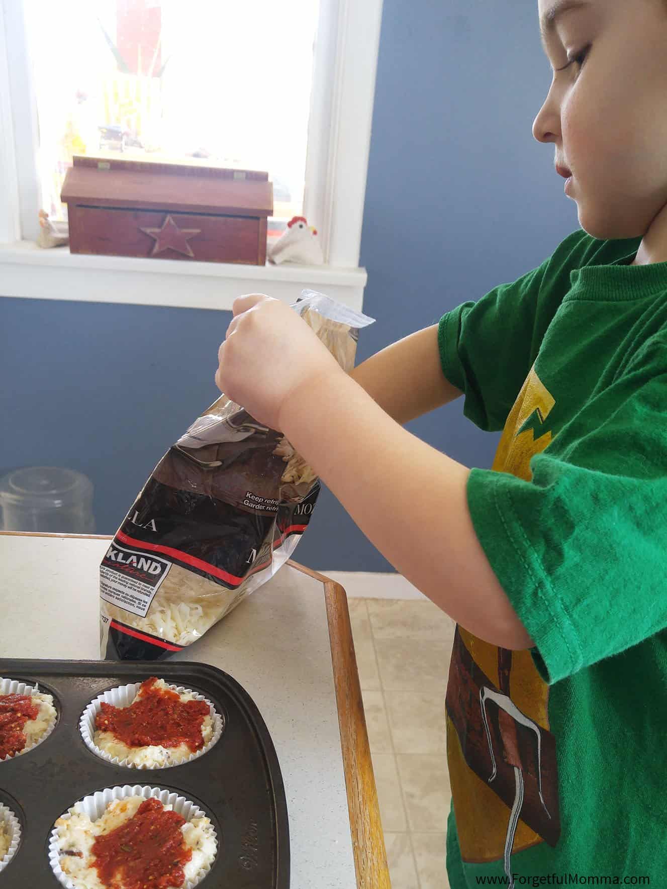 Pizza Muffins - Kids Lunch Time Favorite
