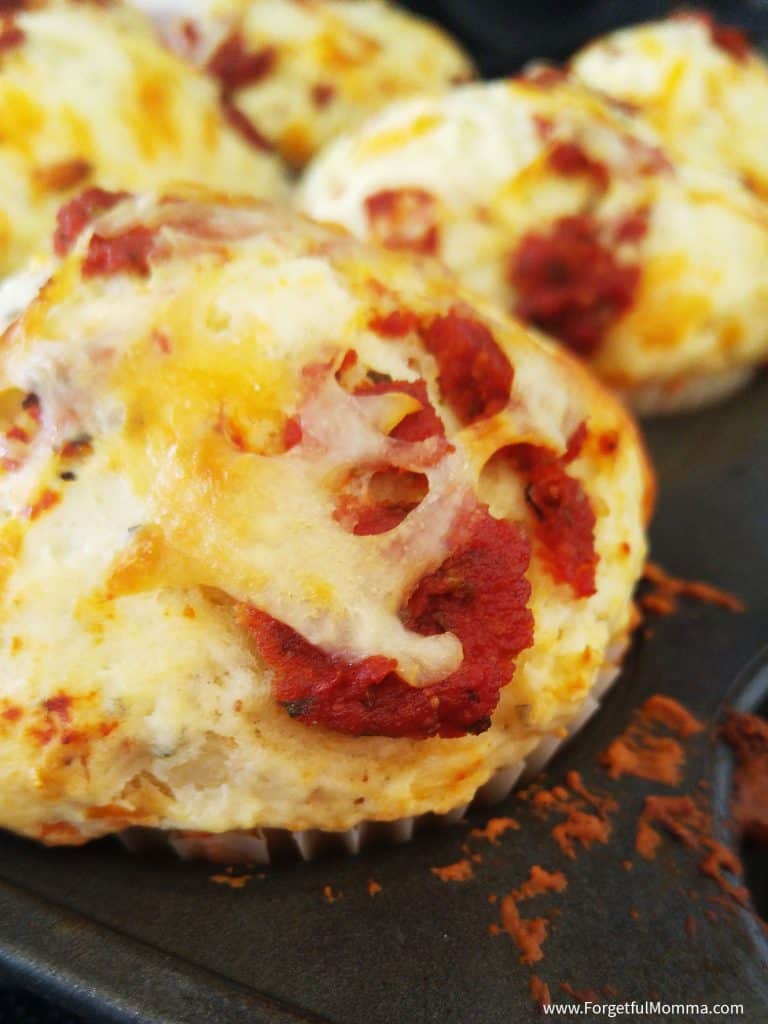 Pizza Muffins - Kids Lunch Time Favorite