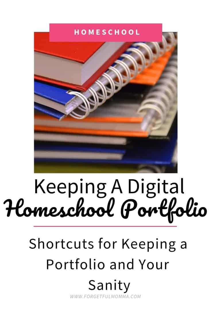 Keeping A Digital Homeschool Portfolio