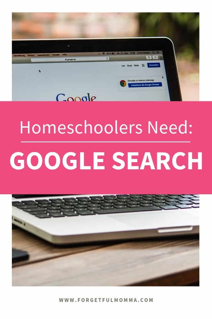 Google Search is a Homeschooling Best Tool
