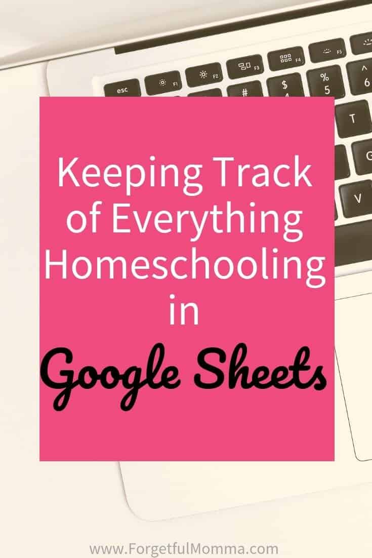 Keeping Track of EVERYTHING in Google Sheets