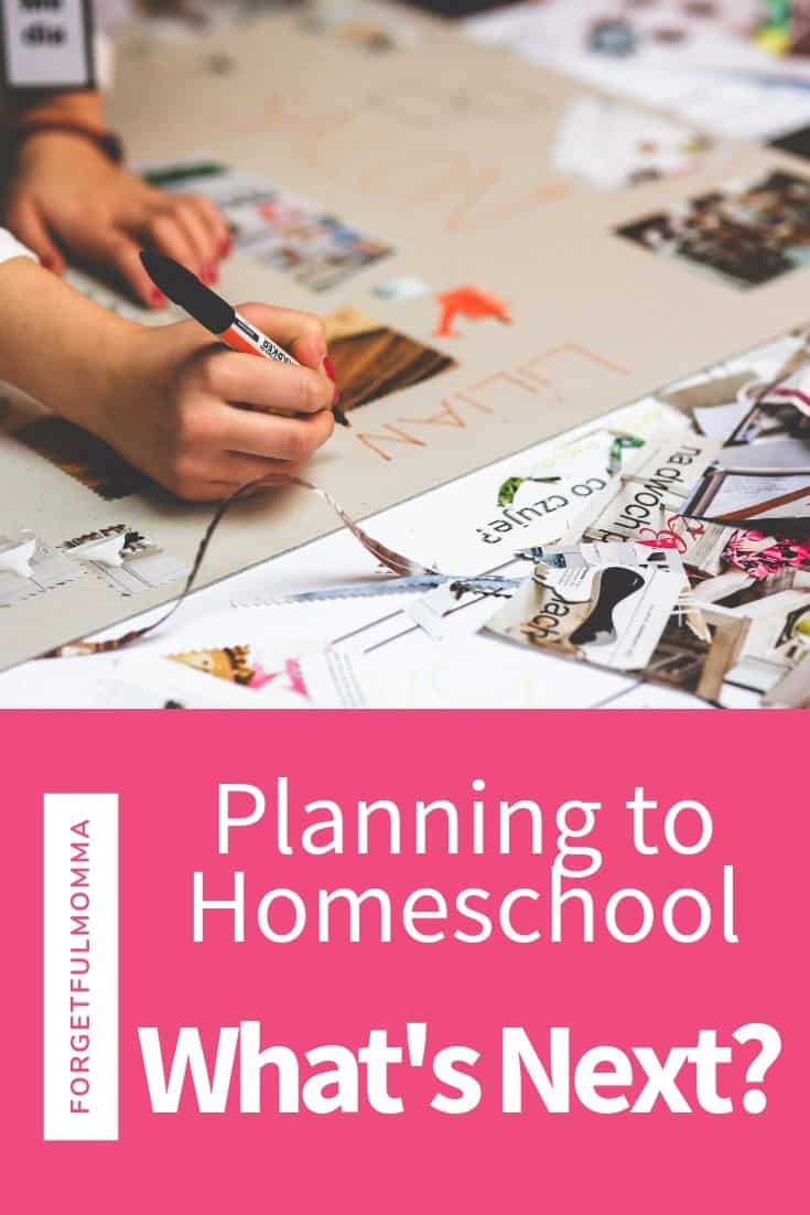 Planning to Homeschool, what's next