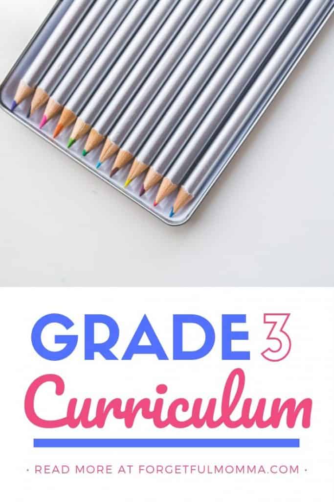 Grade 3 Curriculum Choices 2019-2020