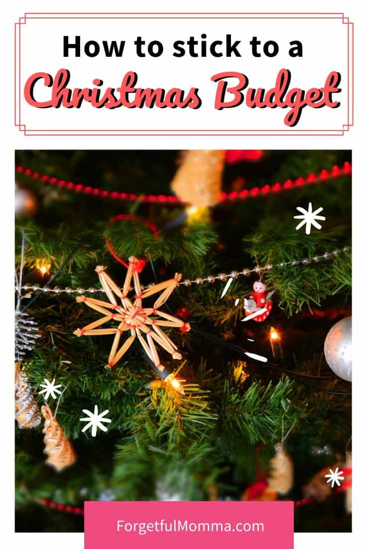 How to Stick to a Christmas budget